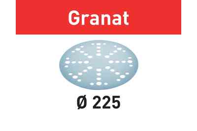 Abrasive sheet Granat STF D225/48 P60 GR/25
