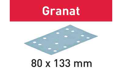 Grit Abrasives Granat STF 80x133 P80 GR/50