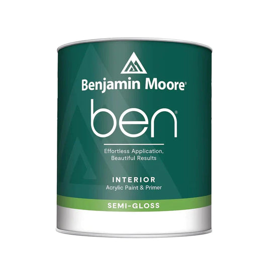 ben Waterborne Interior Paint- Semi-Gloss N627